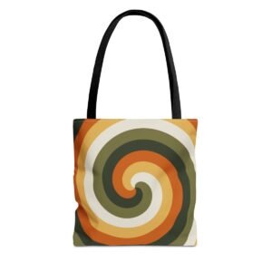 Forest Shadow Spiral Tote Bag