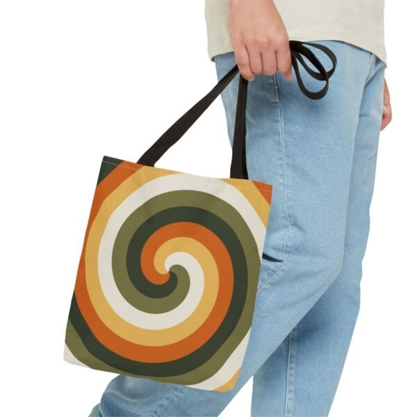 Forest Shadow Spiral Tote Bag - Image 3