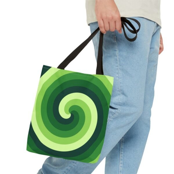 Fresh Sprout Spiral Tote Bag - Image 3