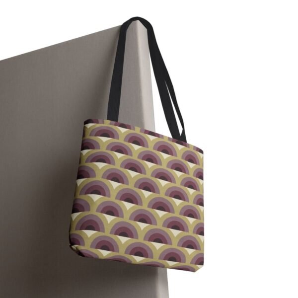 Gilded Plum Peacock Tote Bag - Image 8