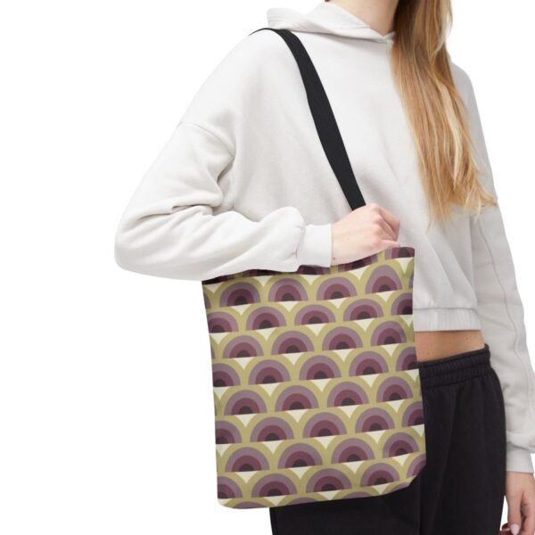 Gilded Plum Peacock Tote Bag - Image 7