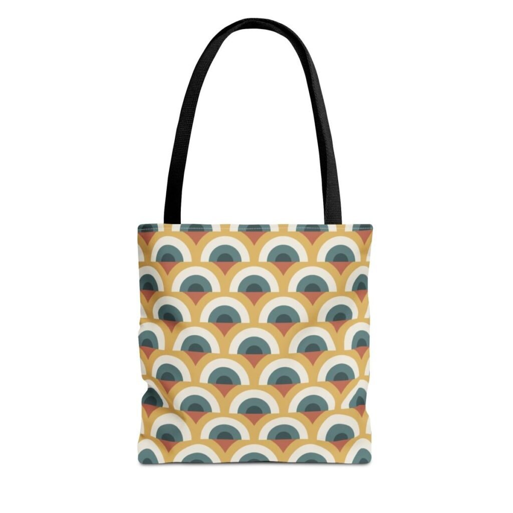 Golden Dock Peacock Tote Bag