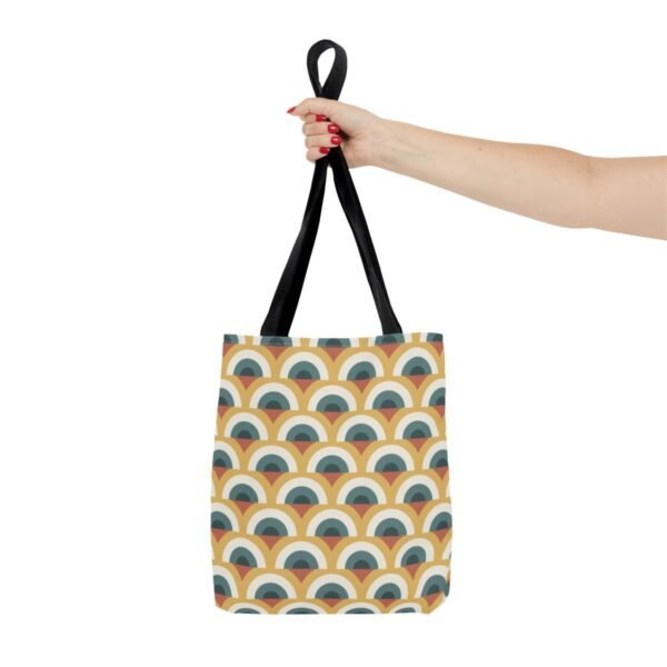 Golden Dock Peacock Tote Bag - Image 4