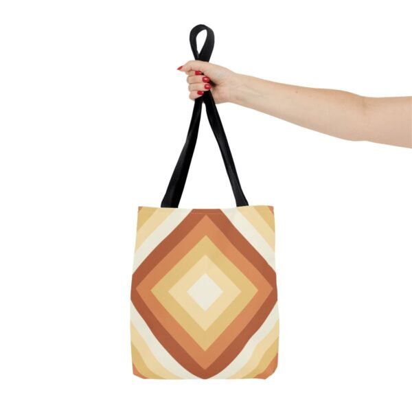 Golden Honey Diamond Tote Bag - Image 4
