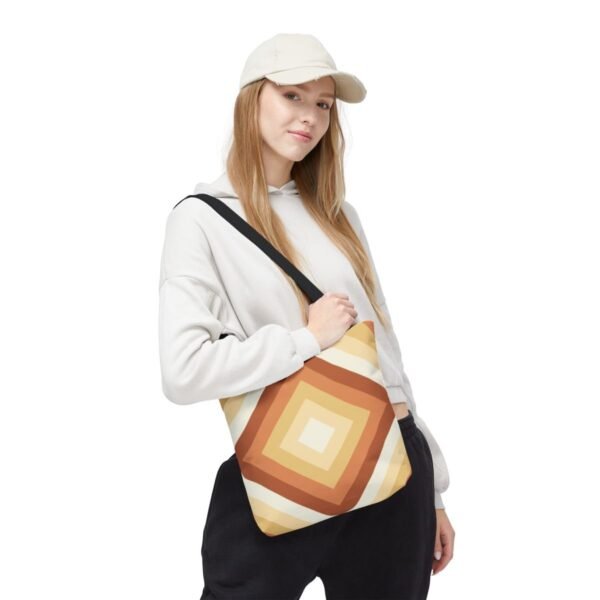 Golden Honey Diamond Tote Bag - Image 5