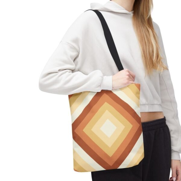 Golden Honey Diamond Tote Bag - Image 7