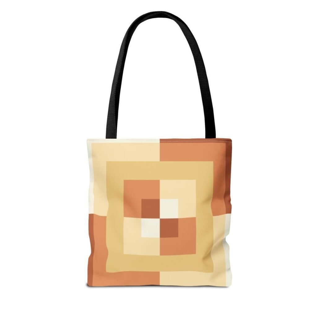 Golden Honey Labyrinth Tote Bag