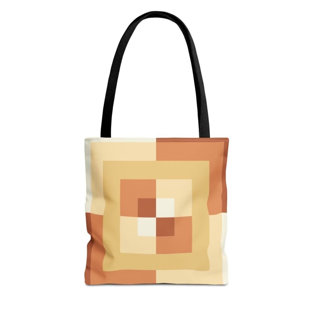 Golden Honey Labyrinth Tote Bag
