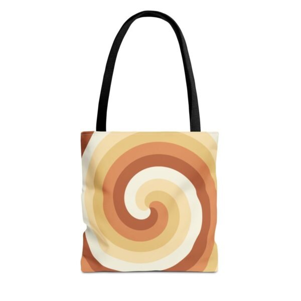 Golden Honey Spiral Tote Bag