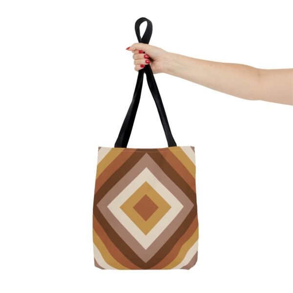 Golden Wheat Diamond Tote Bag - Image 4