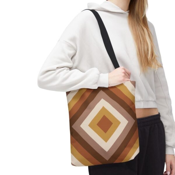 Golden Wheat Diamond Tote Bag - Image 7