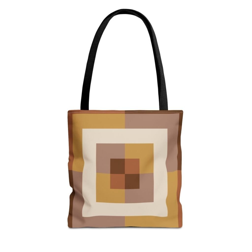 Golden Wheat Labyrinth Tote Bag