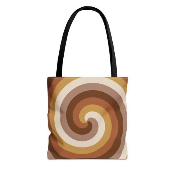 Golden Wheat Spiral Tote Bag