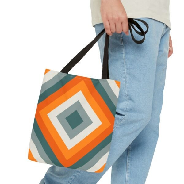 Harvest Fog Diamond Tote Bag - Image 3