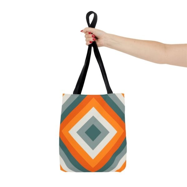 Harvest Fog Diamond Tote Bag - Image 4