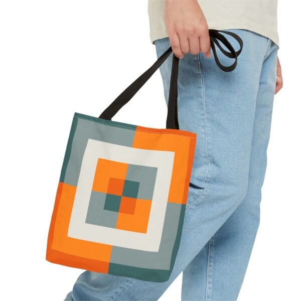 Harvest Fog Labyrinth Tote Bag - Image 3