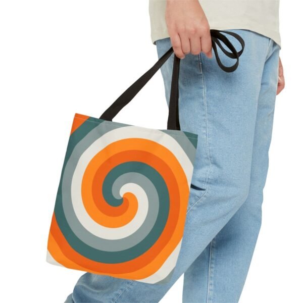 Harvest Fog Spiral Tote Bag - Image 3