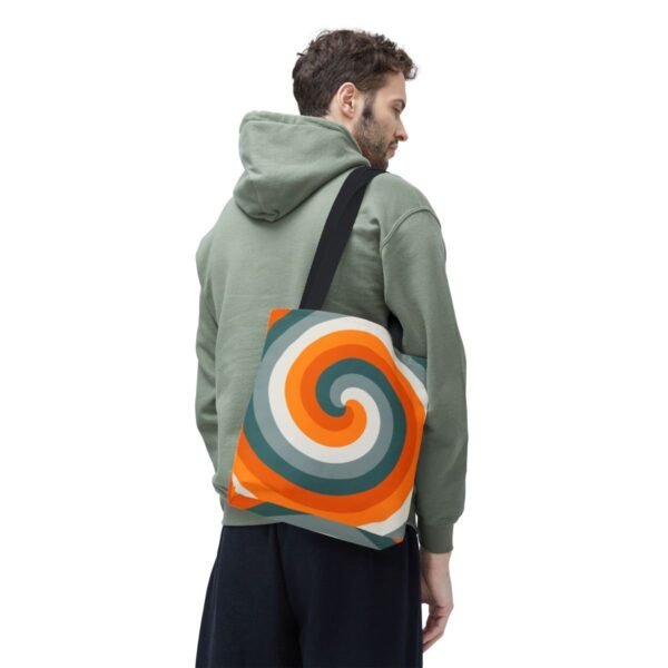 Harvest Fog Spiral Tote Bag - Image 6