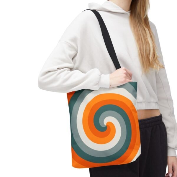 Harvest Fog Spiral Tote Bag - Image 7
