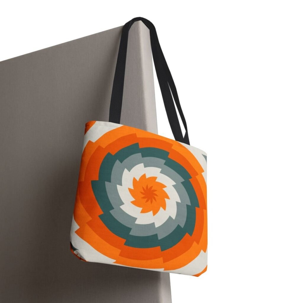 Harvest Fog Vortex Tote Bag