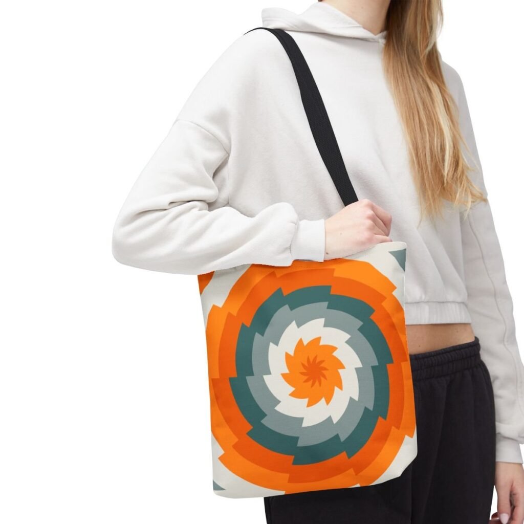Harvest Fog Vortex Tote Bag