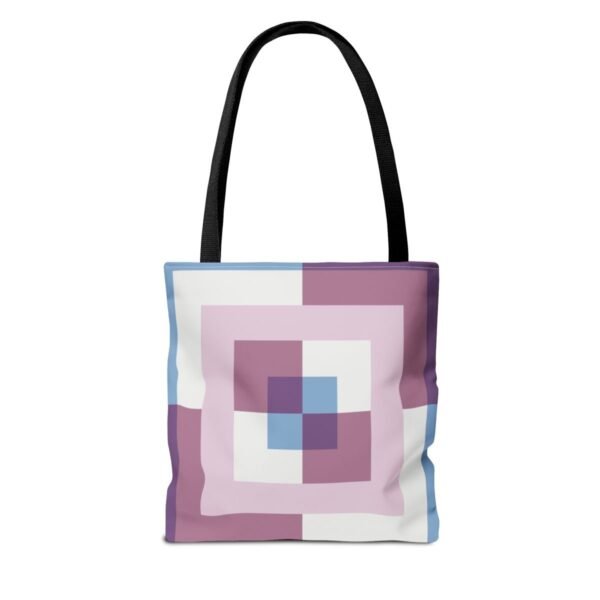 Lavender Bloom Labyrinth Tote Bag - Image 2