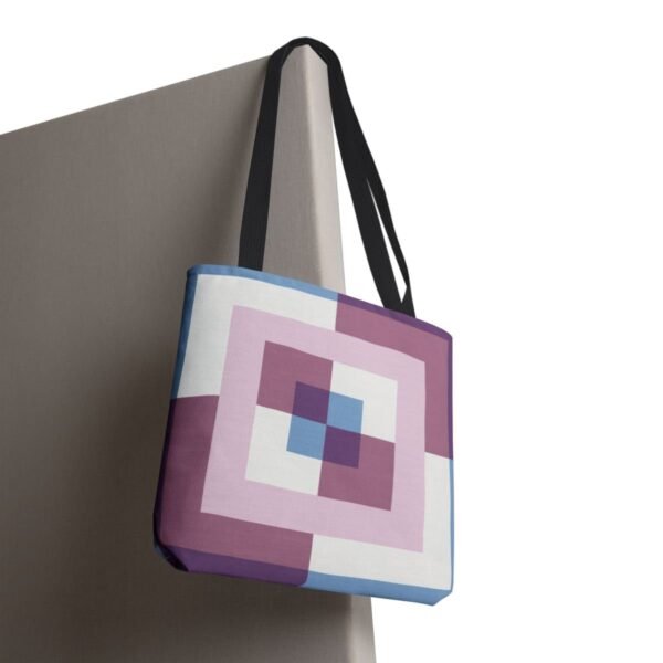 Lavender Bloom Labyrinth Tote Bag - Image 8