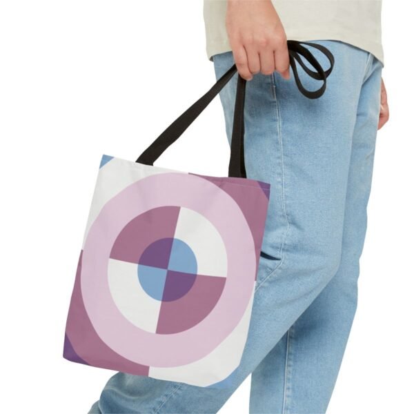 Lavender Bloom QS Tote Bag - Image 3