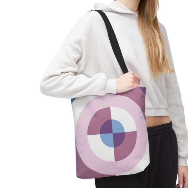 Lavender Bloom QS Tote Bag - Image 7