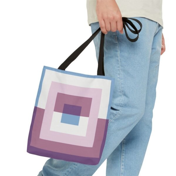 Lavender Bloom SG Tote Bag - Image 3