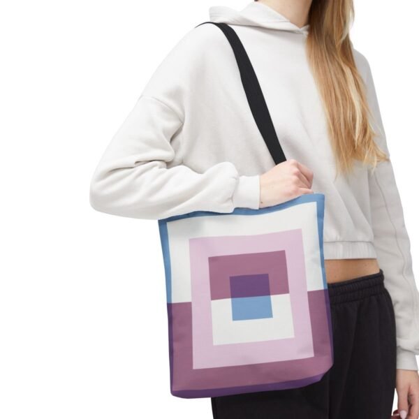 Lavender Bloom SG Tote Bag - Image 7