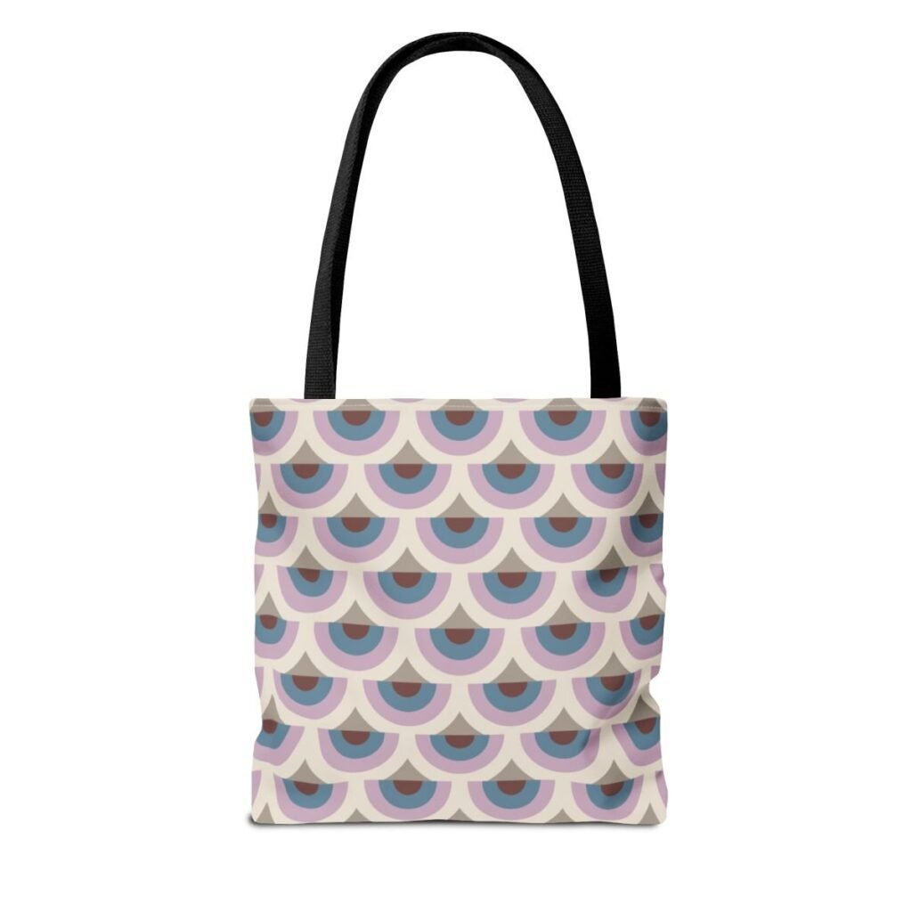 Lilac Paper Peacock Tote Bag