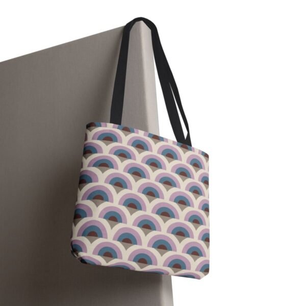 Lilac Paper Peacock Tote Bag - Image 8