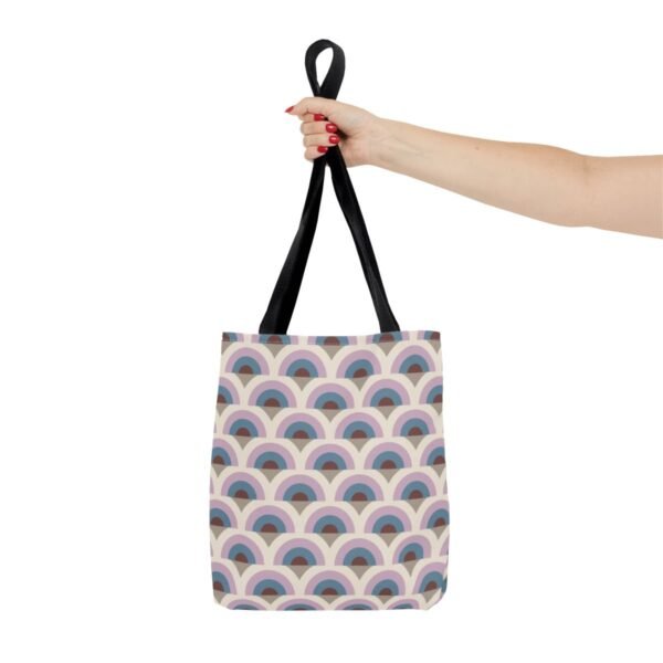 Lilac Paper Peacock Tote Bag - Image 4