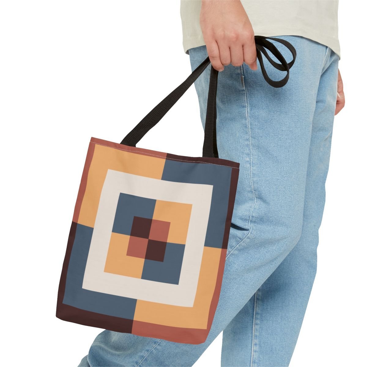 Midnight Voyage Labyrinth Tote Bag - Image 3
