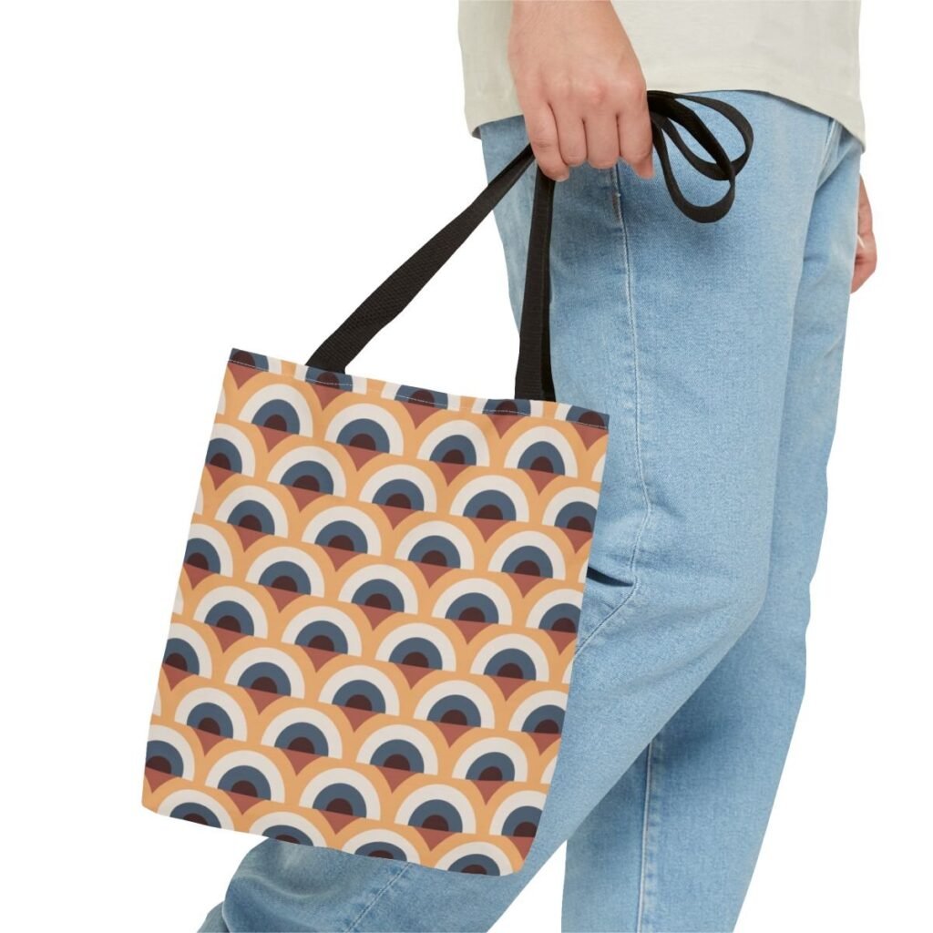 Midnight Voyage Peacock Tote Bag