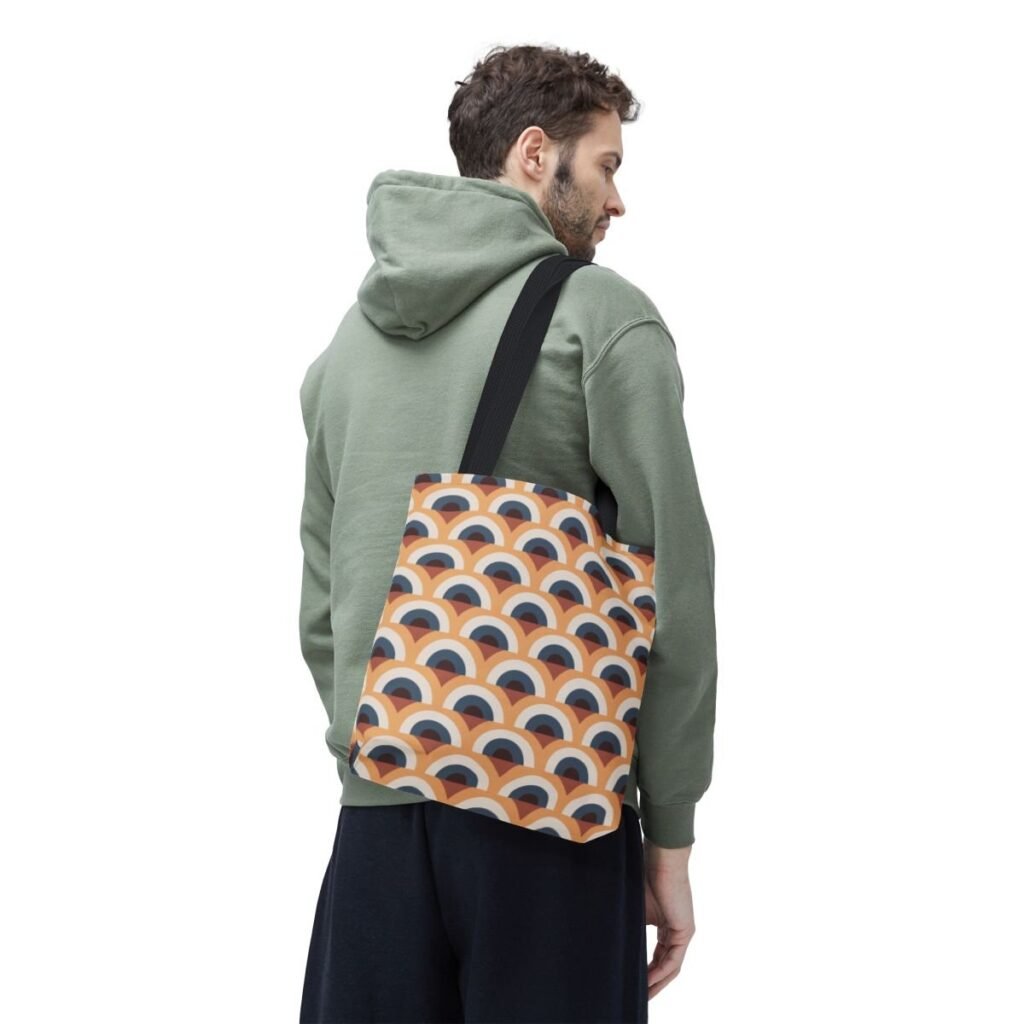 Midnight Voyage Peacock Tote Bag