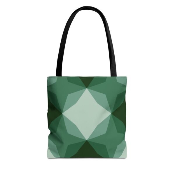 Misty Forest Diamond Motif Tote Bag