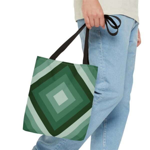 Misty Forest Diamond Tote Bag - Image 3