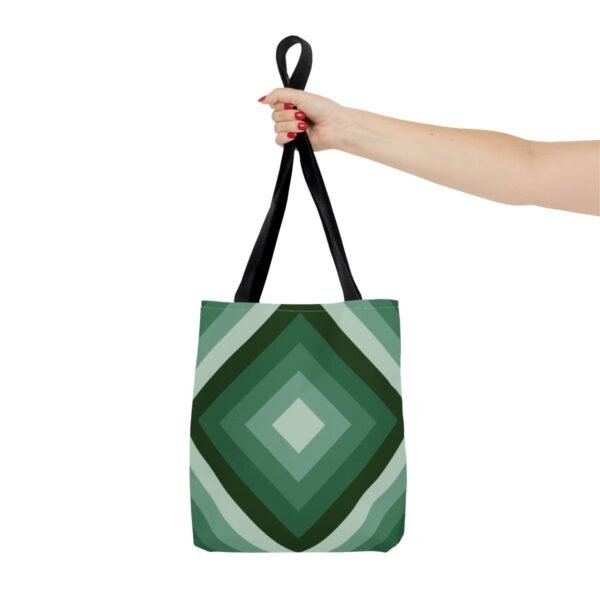 Misty Forest Diamond Tote Bag - Image 4