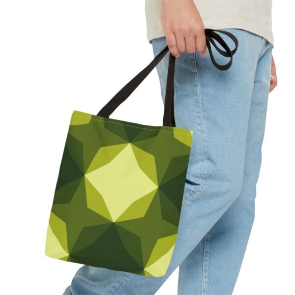 Nature Breath Diamond Motif Tote Bag - Image 3