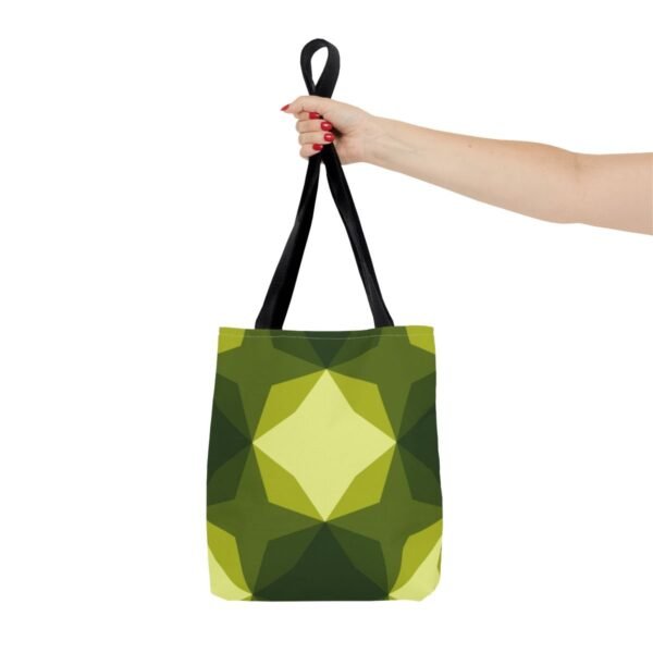 Nature Breath Diamond Motif Tote Bag - Image 4
