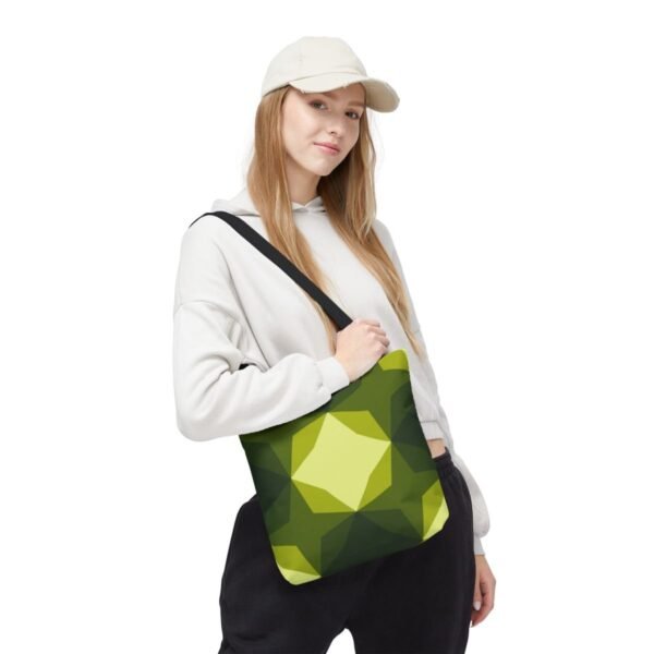 Nature Breath Diamond Motif Tote Bag - Image 5