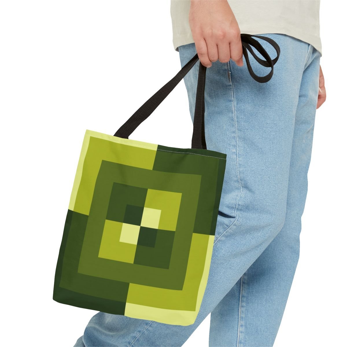 Nature Breath Labyrinth Tote Bag - Image 3