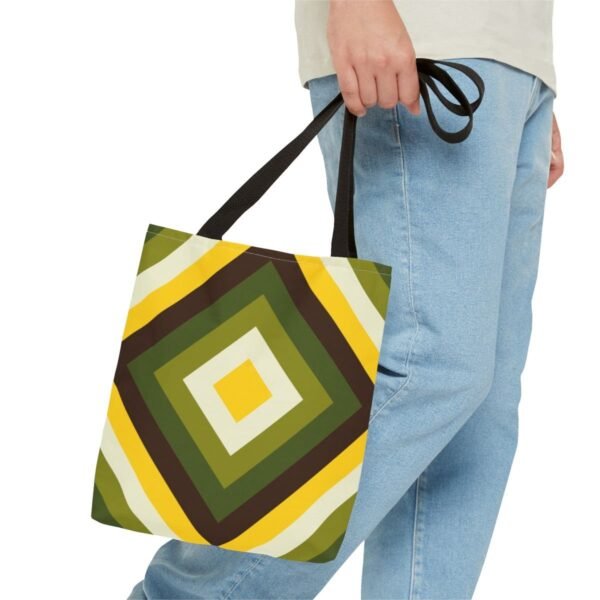 Oak Bark Diamond Tote Bag - Image 3