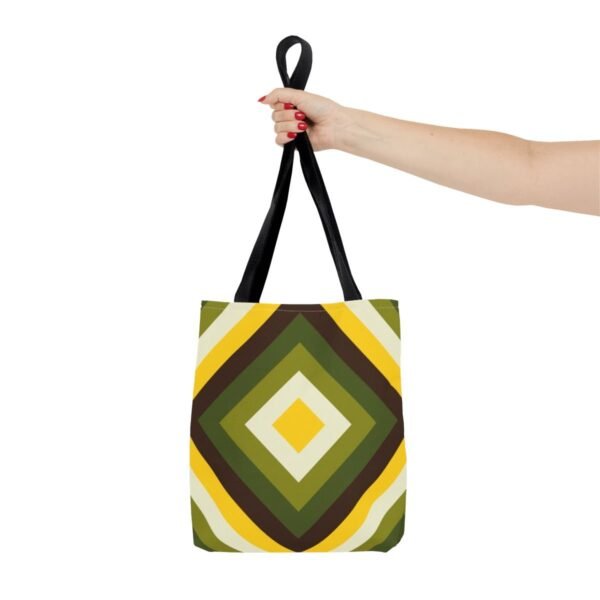 Oak Bark Diamond Tote Bag - Image 4