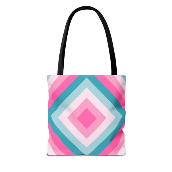 Ocean Meets Rose Diamond Tote Bag - Image 2