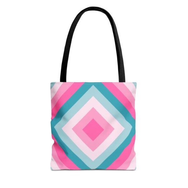 Ocean Meets Rose Diamond Tote Bag