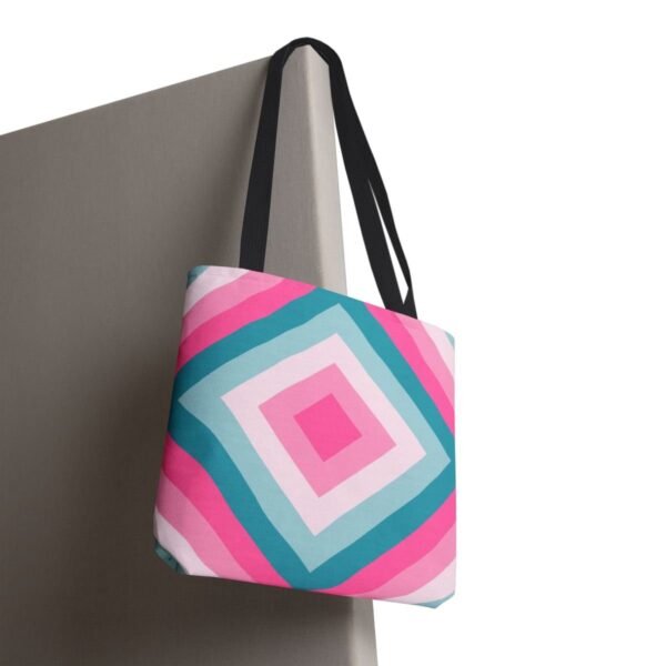 Ocean Meets Rose Diamond Tote Bag - Image 8