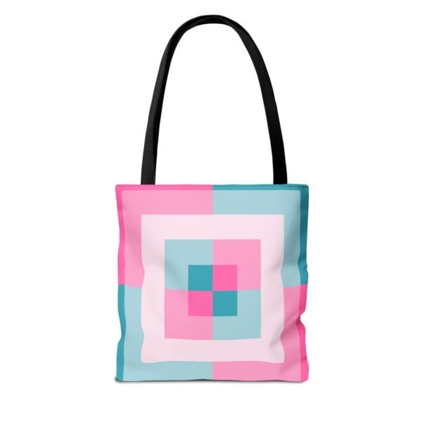 Ocean Meets Rose Labyrinth Tote Bag - Image 2
